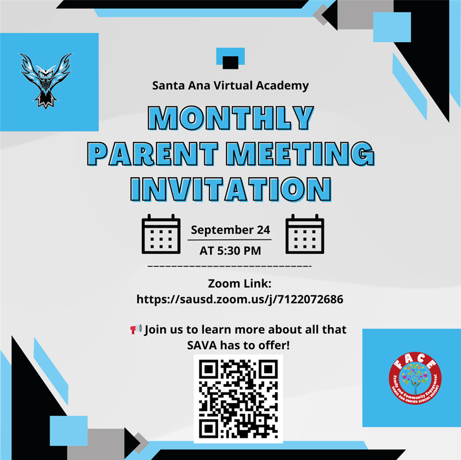  Parent Monthly Meeting